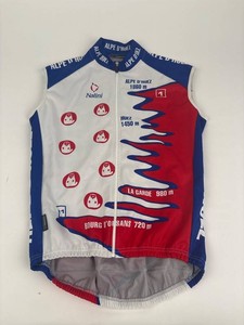 Nalini Alpe Dhuez Cycling Jersey Vest Size M