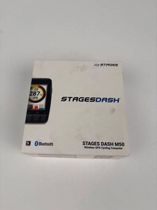 Stages Dash M50 Wireless GPS Cycling Computer - Sealed