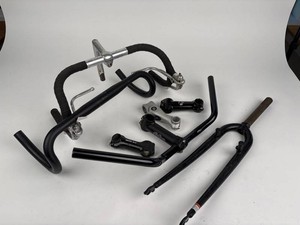 Assorted Bicycle Handlebars & Stems Mixed Lot