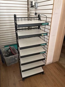 Motorex 6-Shelf Display Rack