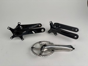 SRAM Force, Shimano Ultegra & Campagnolo Chorus Crankset Lot of 3