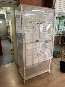 Large Clear Display Cabinet