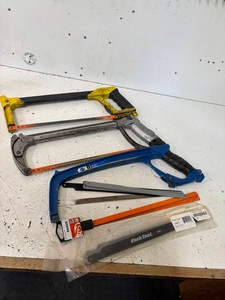 Park Tool CSR-1 Hacksaw Blades & Hacksaw Frames Mixed Lot