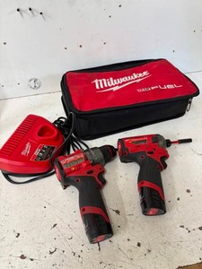 Milwaukee M12 FUEL Drill & Impact Driver Kit With Charger & Case