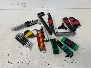 Assorted Hex Key and Allen Wrench Mixed Lot