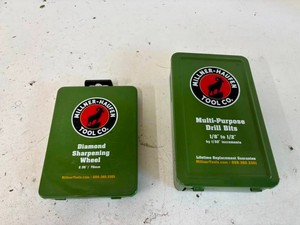 Millner-Haufen Tool Co Diamond Sharpening Wheel & Drill Bit Set Mixed Lot