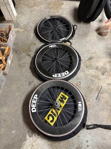 HED CX & DEEP Bike Wheel Set (Lot of 3)