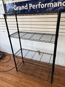 4-Shelf Wire Shelving Unit