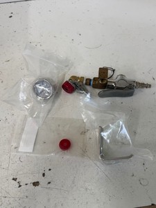 Efficient Velo Tools Inflator With Gauge & Parts