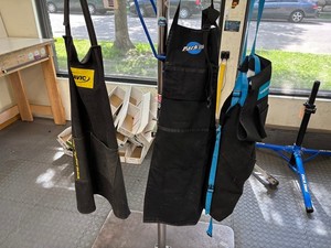 Mavic, Park Tool & Shimano Bicycle Mechanic Aprons (Lot of 3)