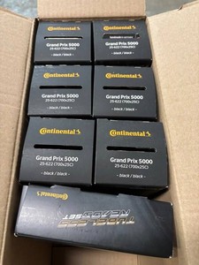 Continental Grand Prix 5000 700x25C Tires  - QTY 6 - Tubeless Kit Mixed Lot