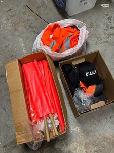 Bicycle Race Safety Gear & Swag Mixed Lot