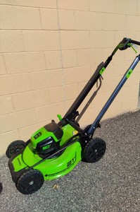 Greenworks 80V Self Propelled Lawn Mower - Model LMB412