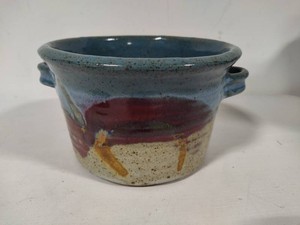 Tom Chamberlain Pottery Two-Handled Bowl