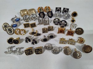 Large Assortment of Mens Cuff Links