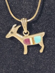 925 Necklace & Sterling Deer Pendant