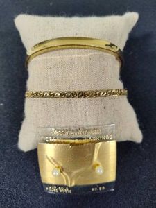14K GF Bracelets & Earrings