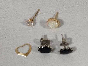 14K Gold EarringsPendant