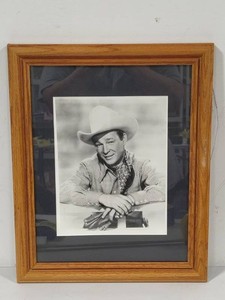 Roy Rogers Framed Picture