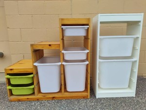 Ikea Trofast Organizers wBins