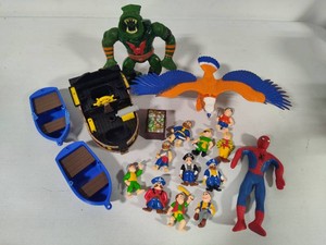 Vintage He-Man, Spiderman & Pirate FiguresToys