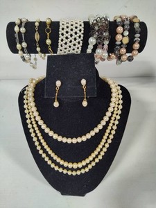 Pear Assortment of Costume Jewelry