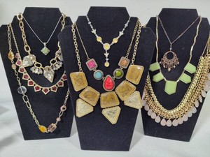 Lot of Statement Costume Necklaces