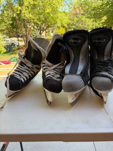 2 Pairs Ice Hockey Skates Rapide Infinity Senior US 8 Fair