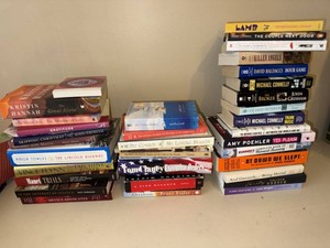 Assorted Book Lot 34 Hardcover Paperback Fiction Nonfiction Mix
