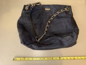 Kate Spade New York Black Nylon Chain Strap Shoulder Bag Fair