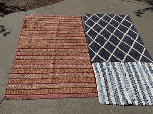 Three Area Rugs as seen in photo