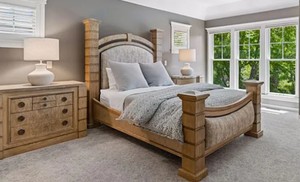 Drexel Heritage Insignia Queen Bedroom Suite with Tempur-Pedic Adjustable Base