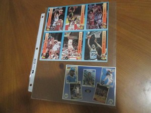 Uncut sheet of draft pics featuring...