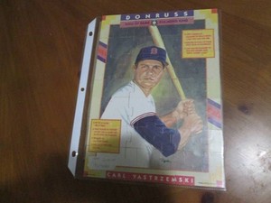Donruss Carl Yastrezemski puzzle me...