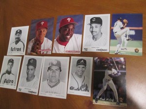Assorted sports postcards...