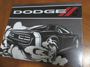 Dodge metal sign, measures 12 x 16...