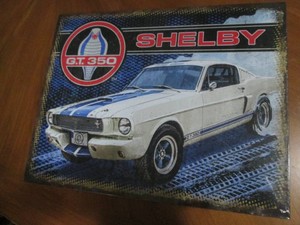 Shelby GT. 350 metal sign, measures...