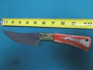 Hand crafted knife with sheath...
