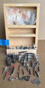 Router drill bits, Bosch router collet, Pocket cutter