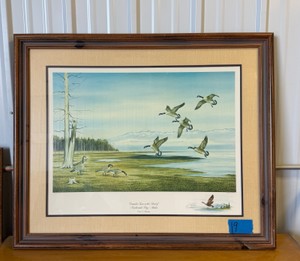 Limited Edition Print Carl Melichar Canada Geese