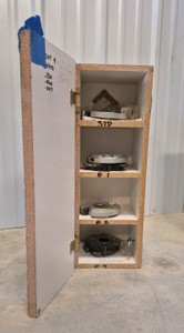 Leitz cutting heads in Cabinet