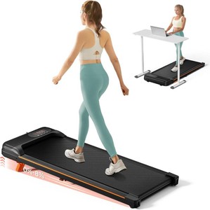 $120 Abonow Walking Pad, Under Desk Treadmill with Incline for Home Office 2.5HP Portable Walking Treadmill with 265 Lbs Weight Capacity Walking Machine, Remote Control, LED Display