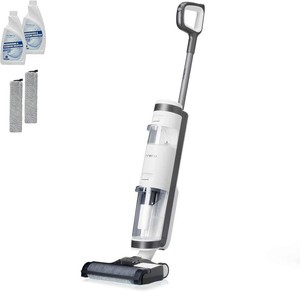 Tineco iFloor 3 Complete Wet Dry Vacuum, Floor Washer, WhiteGrey (Renewed)