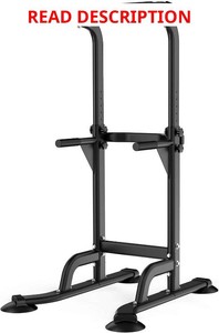DONIUZ Power Tower Pull Up Bar and Dip Station, Multi-Function Home Gym, Strength Training Fitness Equipment, Height Adjustable