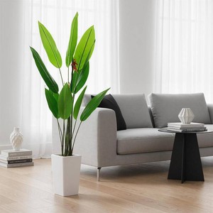 Artificial Potted Tree, Realistic Faux Indoor Plant with Bendable Boughs for Home D cor - Perfect for Living Room, Office, Dining Room Decor