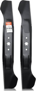 Hipa 2-Pack 942-04244A High Lift Mower Blades 6-Point Star Set for Cub Cadet Troy Bilt 46 inch Mower,XT1 LT46 LTX1045 LTX1046 46 Deck Lawn Mower Models Replace for 942-04290 942-04244 942-04290A