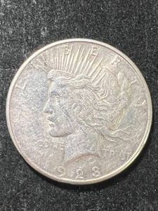 1923-S US PEACE SILVER DOLLAR