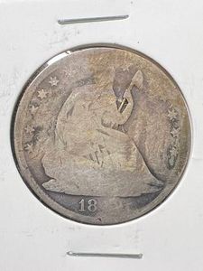 US SEATED LIBERTY HALF DOLLAR