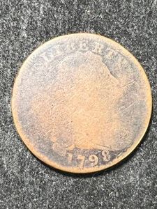 1798 US FLOWING HAIR LARGE CENT
