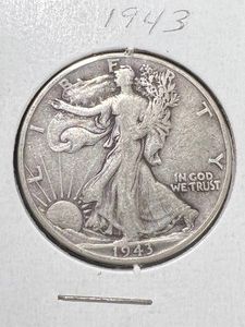 1943 US WALKING LIBERTY HALF DOLLAR